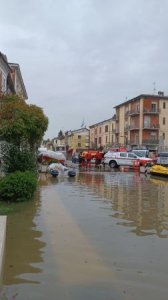 strade allagate